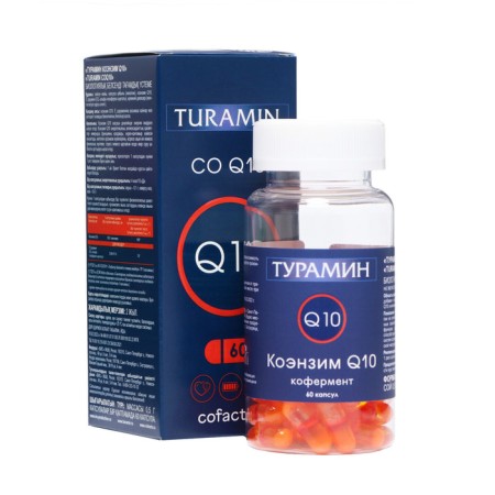 Turaramin Coenzyme Q10, 60 capsules of 0.5 g