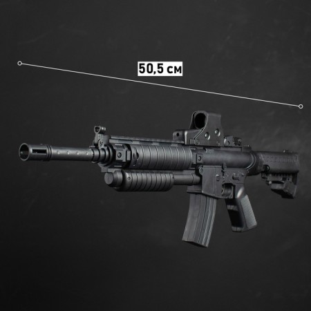 Pneumatic automatic "M4", with laser and sight-2