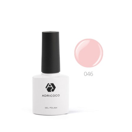 Color gel polish Adricoco, No. 046 Light Perchic, 8 ml