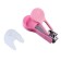 Manicure children's set "for baby", 4 subjects: scissors, knipser, saw, brush