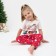 Pajama New Year's nursery KAFTAN "New Year's cat", size 34 (122-128 cm)