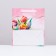 Laminated vertical "Spring tulips", 23 x 27 x 11.5 cm