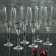 A set of glasses for champagne Bohemia Crystal "Angela", 190 ml, 6 pcs