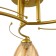 Chandelier 1084/3GD 40W E27 gold 52x52x23 cm Bayerlux