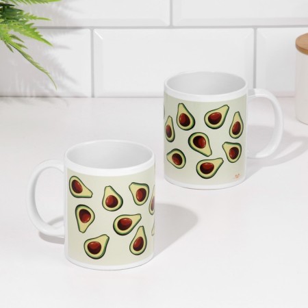 Avocado sublimation mug