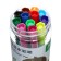 Flomasters 12 colors, in a tube, stripes, pink monkey