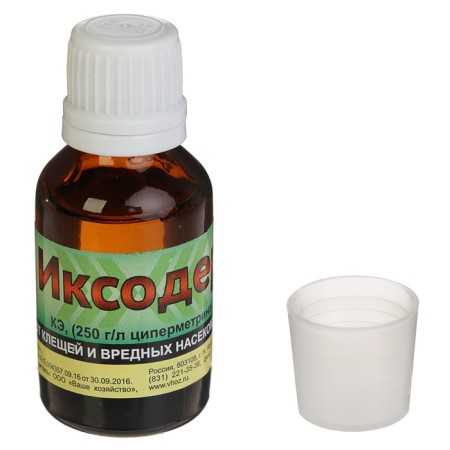 A means for processing the territory from ticks and harmful insects "Ixider", a bottle, 25 ml-2