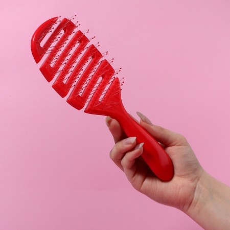 The comb is massage, ventilated, 8 × 23.5 cm, color mix-5