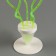Set "wave", wand+holder+stand, set of 5 pcs., Yellow