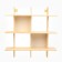 Shelf hinged riff, 90x22x90, pine array