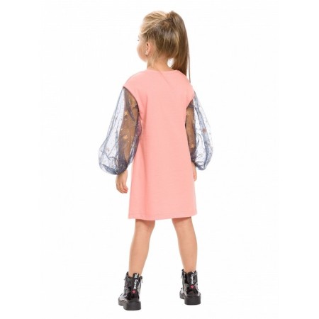 Dress for girls, height 86 cm, pink color-2