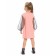 Dress for girls, height 86 cm, pink color