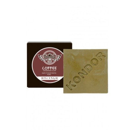Handmade soap Kondor Hair & Body "Coffee", 130 g