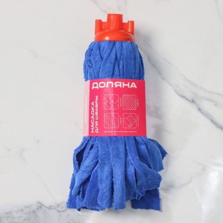 Nozzle for a mop ribbon shade, microfiber 200 g, mix color-4