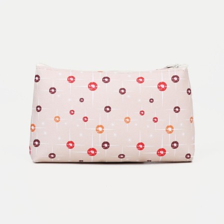 Lightning cosmetic bag, beige color-1