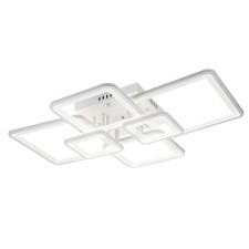Ceiling light ESCADA, 10286/6LED. 1x154W, LED, 10360LM, 3000-6500K, 790x580x125 mm, white color