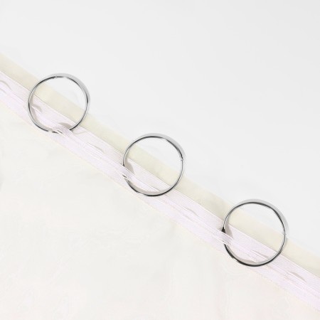 Ring for the cornice, connective, d = 50/56 mm, silver color-2