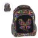 School backpack Erich Krause ergoline 15l, 39 x 28 x 14 cm, ergonomic back, butterfly 51597