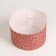 Paper forms for cupcake, muffins and kulich "red flora" 134x90 mm (packing 1400 pcs)