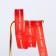 Satin tape "Happy birthday!", Red, 2 cm x 5 m