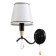 Bra "Brussels" 1x60W E14 black 26x14x26 cm Bayerlux