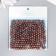 Beads for creativity plastic "Chocolate-brown" set of 200 pcs d = 0.6 cm