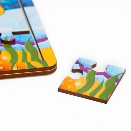 Puzzle "Mermaid" with a hint-4