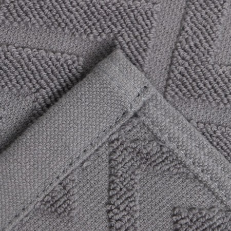 Trick Lovelife Zig-Zag towel, 30x60 cm, gray color, 100% HL, 450 g/m2-3