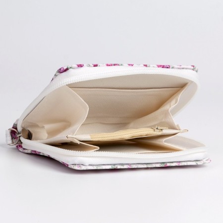 Wallet, 2 parts with lightning, white color-2