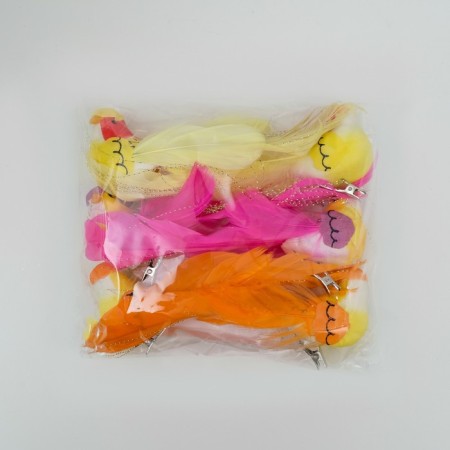 Decor at the clothespin "Bird", mix, 13 x 4 x 5 cm-3
