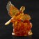 Souvenir "pigeons", amber