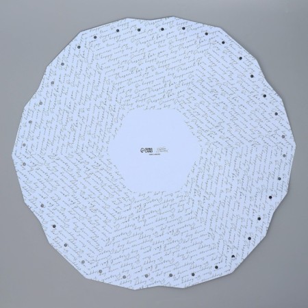 Aquabox for flowers "Text", 18 x 18 x 18 cm-7