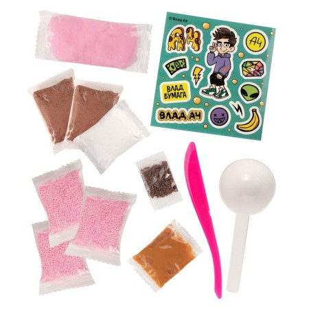 Toy for children model "Slime laboratory Pranu Vlad A4" "Dessert Pies"-2