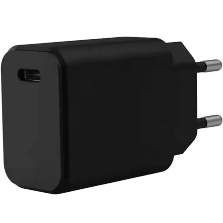 Network charger AcCESSTYLE QUARTZ 20WT, USB -C, 3 A, fast charging, black