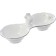 Double Constance Solonka, decor "Gray ornament, platinum layout"