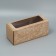 Gift Folding Box with PVC, packaging, "Flowers", 16 x 35 x 12 cm