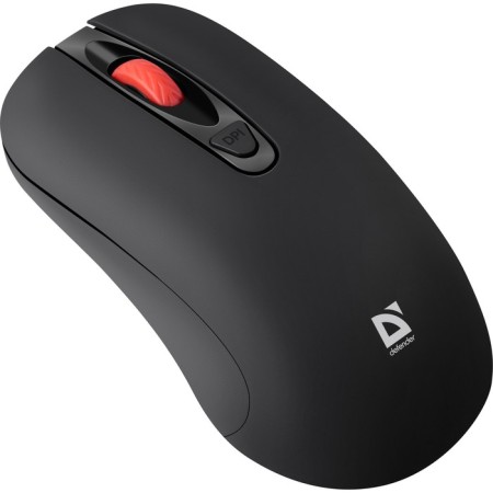 Mouse Defender Nexus MS-195, wireless, optical, 1600 dpi, 2 × aa, usb, black-3
