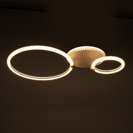 Cialogs from the remote control 1914/2 LED 68W Dimmer white 45x40x12 cm Bayerlux-4