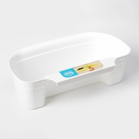 Organizer for garbage suspension, 31 × 18 × 9.5 cm, white color-1