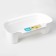 Organizer for garbage suspension, 31 × 18 × 9.5 cm, white color