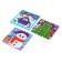 Dvil -sided geobard "New Year" with interchangeable pictures and rubber bands