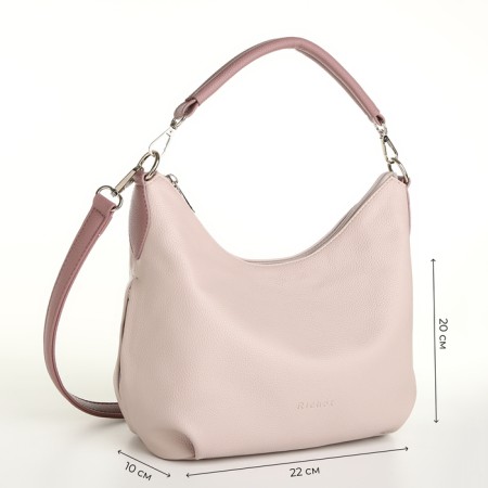 Women's bag with lightning, beige color-2