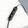 Wireless magnetic headphones with a microphone "Real Man", mod. I12, 9 x 13.5 cm