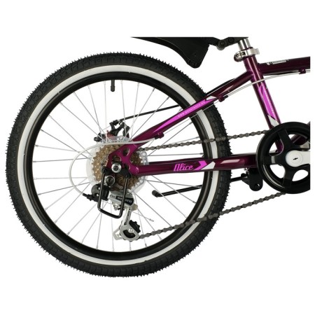 Cycling 20 "Novatrack Alice, Purple color-1