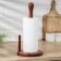 Magistro Sandal paper towels holder, 17 × 34 cm, sandalwood