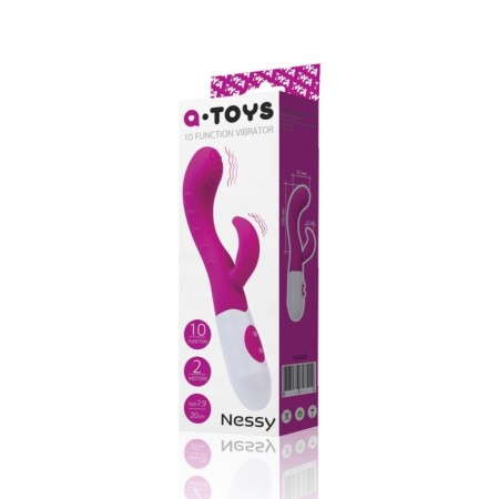 Toyfa A-Toys Nessy, silicone, pink color, 20 cm, 20 cm-2