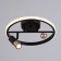 Acropolus chandelier 35W LED black, gold 2700-6400K 30x30x15cm