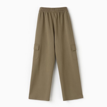 Women's pants mist size l, olive-8