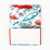 Package Gift New Year Laminated "Rowal", MS 23 x 18 x 10 cm, New Year