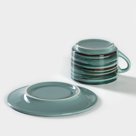 Porcelain Tea steam Tramontano, cup 200 ml, saucer d = 15.5 cm-3
